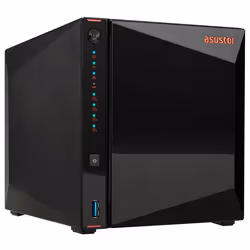 Asustor AS5404T, NAS, Intel® Celeron®, N5105, 4 Go, DDR4, 0 To
