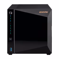 Asustor DRIVESTOR 4 Pro Gen2 AS3304T V2, NAS, Realtek, RTD1619B, Noir