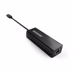Asustor AS-U2.5G, Avec fil, USB Type-C, Ethernet, 2500 Mbit/s, Noir