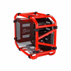 Boîtier Mini Tour - IN WIN - D-Frame Mini - Rouge - Mini ITX - Sans alimentation