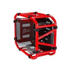 Boîtier Mini Tour - IN WIN - D-Frame Mini - Rouge - Mini ITX - Sans alimentation