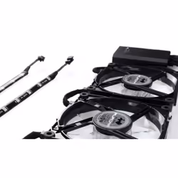 In Win AURORA Boitier PC Ventilateur 12 cm Noir, Rouge 1 pièce(s) - Vue supplémentaire 4