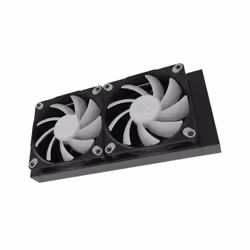 In Win NR24, Kit de refroidissement du liquide, 12 cm, 600 tr/min, 1800 tr/min, 82,96 cfm, Noir