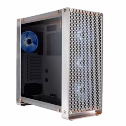 Châssis de Jeu - IN WIN - Dubili - Pleine Tour - 4 Ventilateurs ARGB - Gris Titane