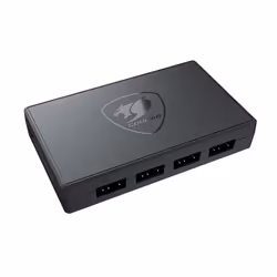 Cougar 3MCOBXV3.0001, Universel, Contrôleur RGB, Plastique, Noir, 96 mm, 56 mm