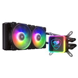 COUGAR Gaming AQUA ARGB Processeur Refroidisseur de liquide tout-en-un 12 cm Noir