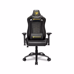 Cougar OUTRIDER S ROYAL, Fauteuil de gaming, 120 kg, Dossier capitonné, Course, Noir, Acier