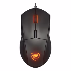 COUGAR Gaming Minos EX, Droitier, Optique, USB Type-A, 6400 DPI, Noir