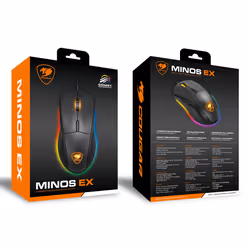 COUGAR Gaming Minos EX souris Jouer Droitier USB Type-A Optique 6400 DPI - Vue supplémentaire 8
