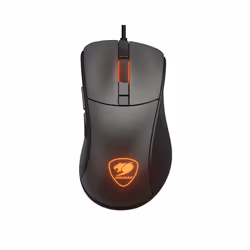 Cougar 3MSEXWOMB.0001, Droitier, Optique, USB Type-A, 6400 DPI, Noir