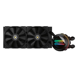 COUGAR Gaming POSEIDON-GT 240 Boitier PC Refroidisseur de liquide tout-en-un 12 cm Noir 1 pièce(s)