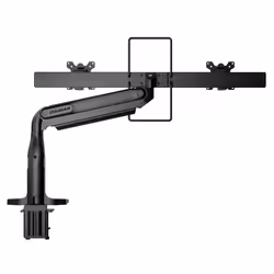 COUGAR Gaming DUO35, 20 kg, 75 x 75 mm, 100 x 100 mm, Réglage de la hauteur, Noir