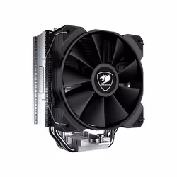 COUGAR Gaming CGR-FZAE50, Dissipateur thermique/Radiateur, 12 cm, 82,48 cfm, 143,53 m³/h, Noir
