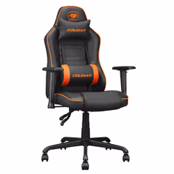 COUGAR Gaming 3MFSLORB.0001 Siège pour jeu vidéo Siège de jeu sur PC Siège rembourré Noir, Orange - Vue supplémentaire 4