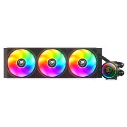COUGAR Gaming CGR-PSDELRGB-B-360 Processeur Refroidisseur de liquide tout-en-un 12 cm Noir
