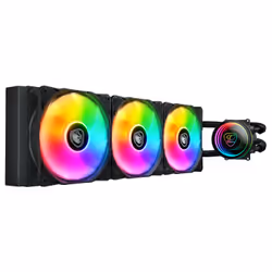 COUGAR Gaming CGR-PSDELRGB-B-360 Processeur Refroidisseur de liquide tout-en-un 12 cm Noir