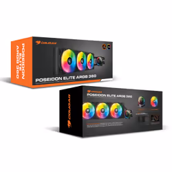 COUGAR Gaming CGR-PSDELRGB-B-360 Processeur Refroidisseur de liquide tout-en-un 12 cm Noir - Vue supplémentaire 6
