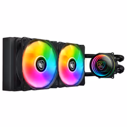 COUGAR Gaming Poseidon Elite ARGB 240 Boitier PC Refroidisseur de liquide tout-en-un Noir