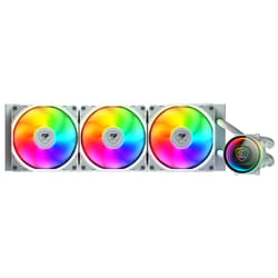 COUGAR Gaming CGR-PSDELRGB-W-360 Processeur Refroidisseur de liquide tout-en-un 12 cm Blanc