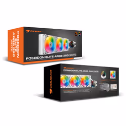 COUGAR Gaming CGR-PSDELRGB-W-360 Processeur Refroidisseur de liquide tout-en-un 12 cm Blanc - Vue supplémentaire 6