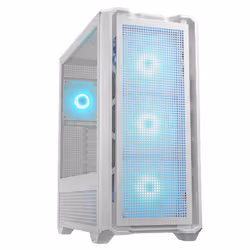 COUGAR Gaming MX600 RGB, Full Tower, PC, Blanc, ATX, CEB, EATX, micro ATX, Mini-ITX, Jouer, Bleu, Vert, Rouge