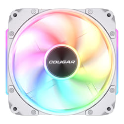 COUGAR Gaming CF-APR12HW3-RGB Boitier PC Refroidisseur d'air 12 cm Blanc 3 pièce(s)