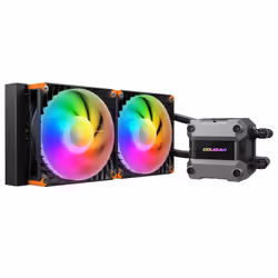 COUGAR Gaming CGR-PSDUTRGB-B-240 Processeur Refroidisseur de liquide tout-en-un 12 cm Noir