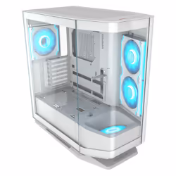 COUGAR Gaming FV270 RGB, Midi Tower, PC, Blanc, ATX, CEB, EATX, micro ATX, Mini-ITX, Jouer, Multi