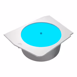COUGAR Gaming FV270, Full Tower, Plaque A-RGB, Blanc, Bleu, 1 kg, 5 V