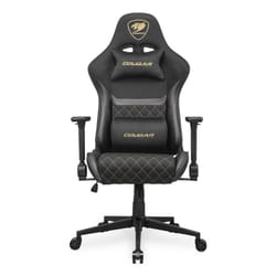 COUGAR Gaming Armor One V2 Gold F Siège de jeu universel Siège capitonné Noir, Or