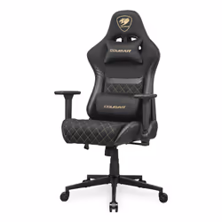COUGAR Gaming Armor One V2 Gold F Siège de jeu universel Siège capitonné Noir, Or - Vue supplémentaire 2