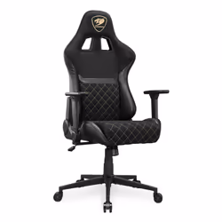 COUGAR Gaming Armor One V2 Gold F Siège de jeu universel Siège capitonné Noir, Or - Vue supplémentaire 7