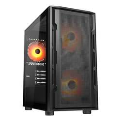 COUGAR Gaming Uniface Mini RGB Mini Tower Blanc