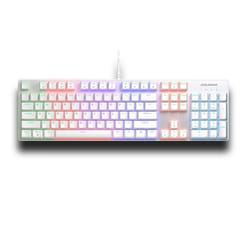 Clavier gaming - Cougar Gaming - ULTIMUSEX - Blanc - Clavier Mécanique 1000 Hz Effets RGB Touches à Double Injection - AZERTY