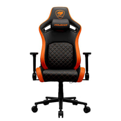 COUGAR Gaming CGR-DFL Siège de jeu sur PC Siège capitonné Noir, Orange