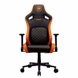 COUGAR Gaming CGR-DFL Siège de jeu sur PC Siège capitonné Noir, Orange