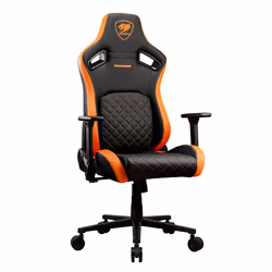 COUGAR Gaming CGR-DFL Siège de jeu sur PC Siège capitonné Noir, Orange - Vue supplémentaire 4