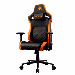 COUGAR Gaming CGR-DFL Siège de jeu sur PC Siège capitonné Noir, Orange - Vue supplémentaire 5