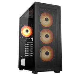 Boitier gaming - Cougar Gaming - MX220RGBBLACK - Boîtier ATX Intermédiaire - 4 Ventilateurs ARGB 120mm - USB 3.2 Gen 2 Type C