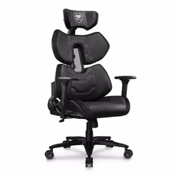 COUGAR Gaming Terminator Elite Siège de jeu sur PC Siège rembourré Noir, Argent - Vue supplémentaire 2