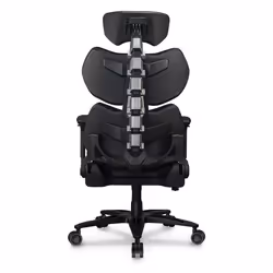 COUGAR Gaming Terminator Elite Siège de jeu sur PC Siège rembourré Noir, Argent - Vue supplémentaire 5
