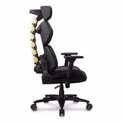 COUGAR Gaming Terminator Elite Gold Siège de jeu sur PC Siège rembourré Noir, Or - Vue supplémentaire 3