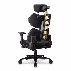 COUGAR Gaming Terminator Elite Gold Siège de jeu sur PC Siège rembourré Noir, Or - Vue supplémentaire 6