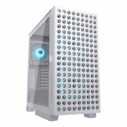COUGAR Gaming Airface ECO RGB, Midi Tower, PC, Blanc, ATX, CEB, EATX, micro ATX, Mini-ITX, Multi, Ventilateur