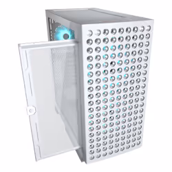 COUGAR Gaming Airface ECO RGB Midi Tower Blanc