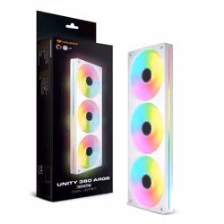 COUGAR CF-UN360RW-RGB​ Boitier PC Ventilateur 12 cm Blanc - Vue supplémentaire 4