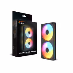 COUGAR CF-UN240FB-RGB Boitier PC Ventilateur 12 cm Noir - Vue supplémentaire 4