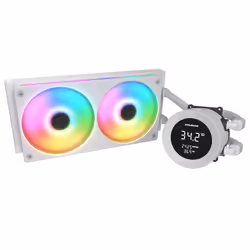 COUGAR CGR-PSDVARGB-W-240 Processeur Refroidisseur de liquide tout-en-un 12 cm Blanc - Vue supplémentaire 2