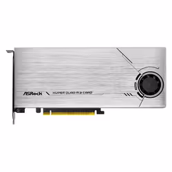 Asrock Hyper Quad M.2 carte et adaptateur d'interfaces Interne