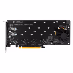 Asrock Hyper Quad M.2 carte et adaptateur d'interfaces Interne